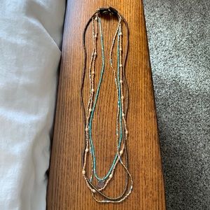 Noonday Collection layered beaded necklace